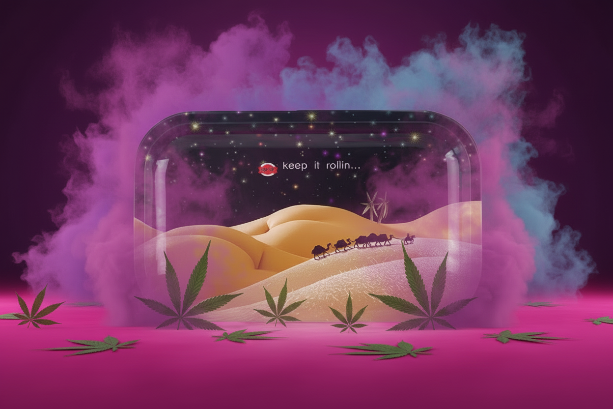 WTF ROLLING TRAY- HUMAN BODY ART SERIES- ASS