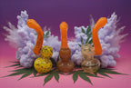 WTF GLASS BUBBLER- B1- 6 INCHES